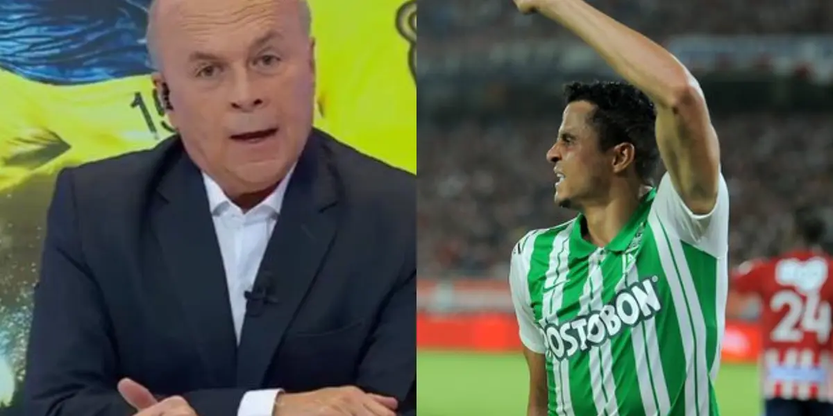 Carlos Antonio Vélez lanzó una pulla sobre el caso de Giovanni Moreno en Atlético Nacional.