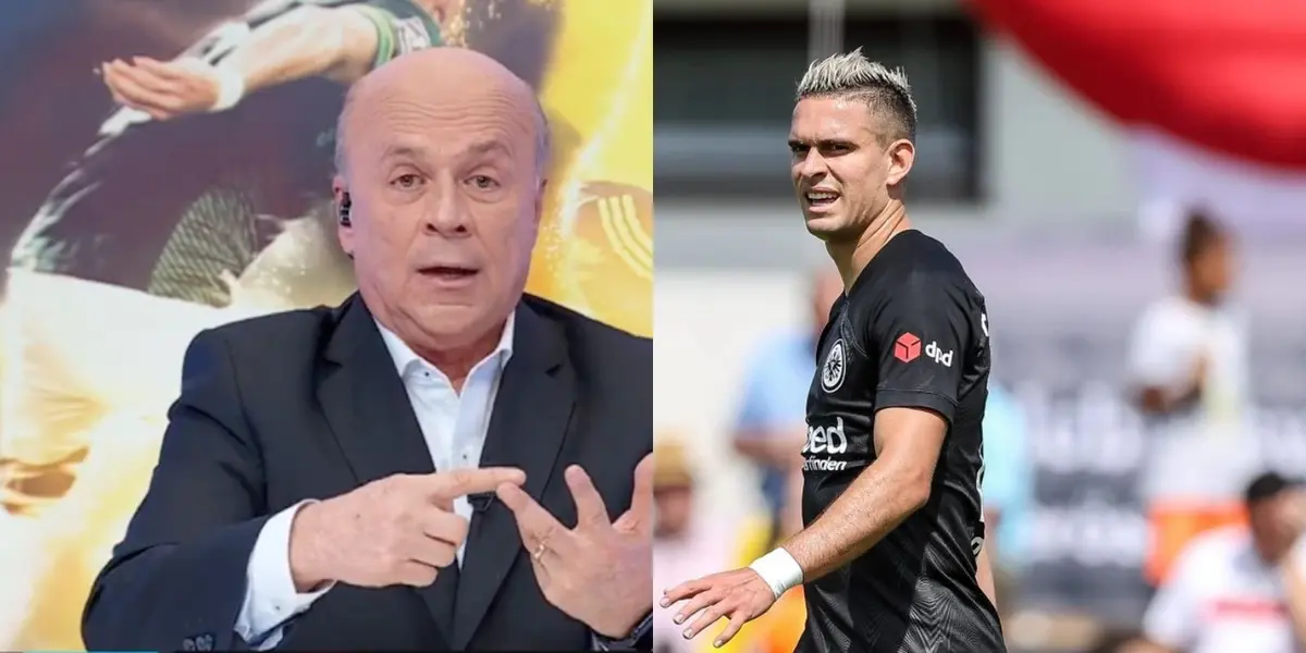 Carlos Antonio Vélez le cantó la cartilla a Rafael Santos Borré por lo que vive en Alemania en temas de actualidad y rendimiento deportivo.