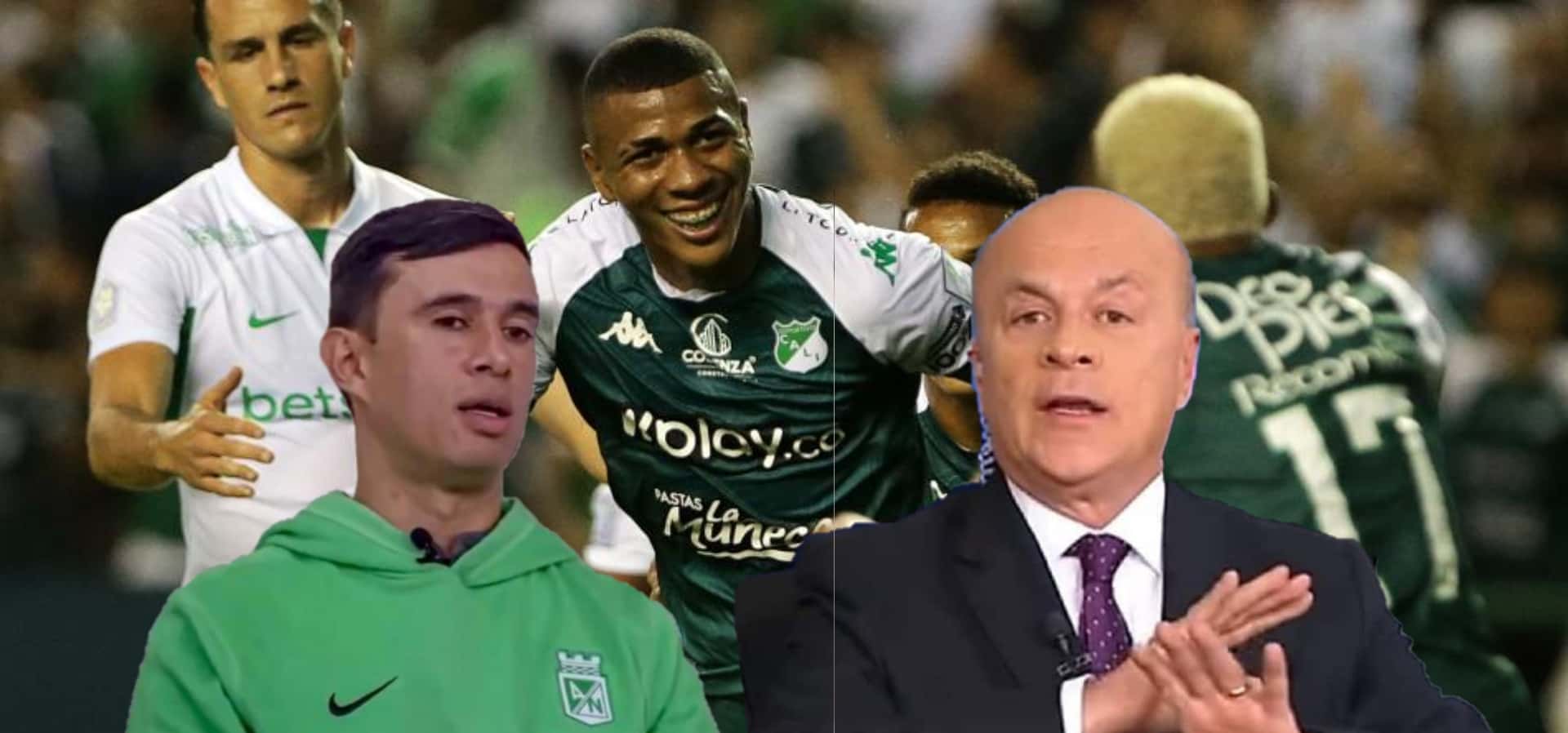 Carlos Antonio Vélez le cantó la tabla a Bodmer (Foto de El Colombiano, Futbolred y Pulzo)