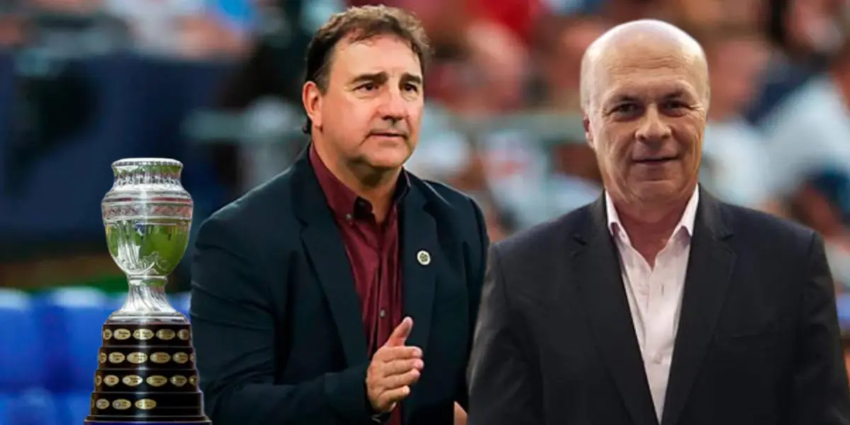 Carlos Antonio Vélez le dio un consejo a Néstor Lorenzo.