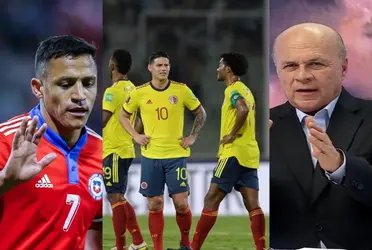 Carlos Antonio Vélez le mandó un sablazo a los jugadores de la Selección Colombia partiendo de unas declaraciones de Alexis Sánchez en Chile.