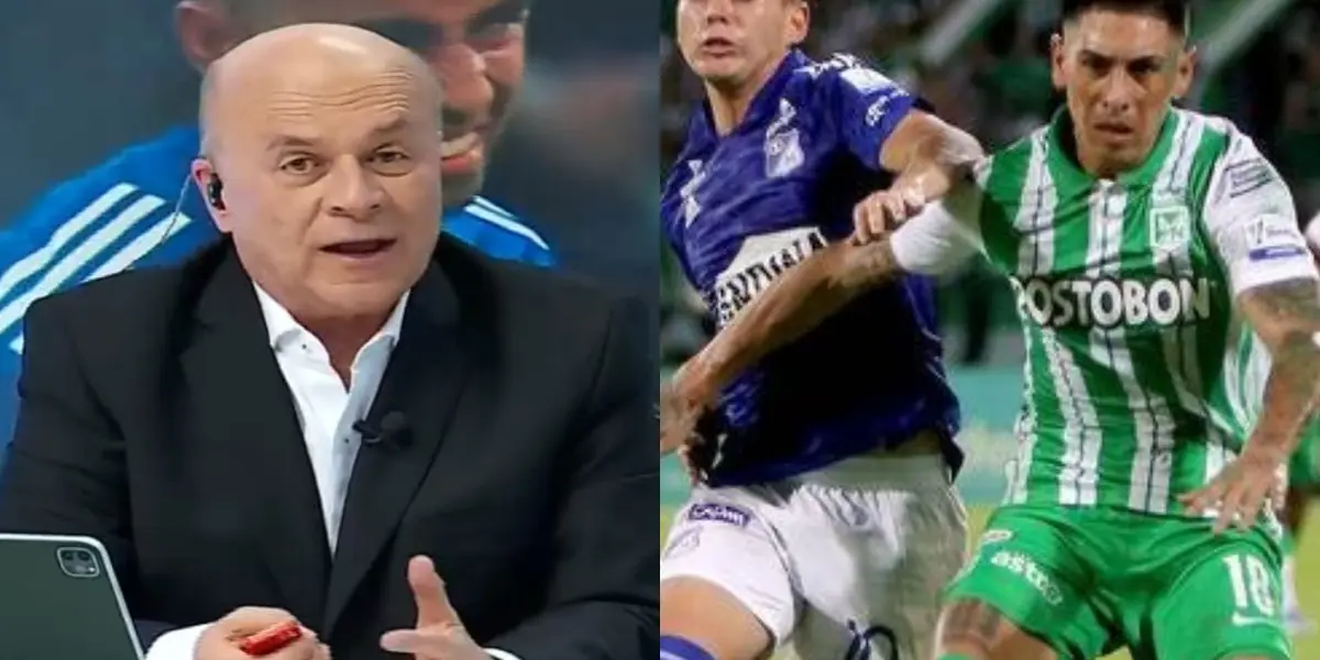 Carlos Antonio Vélez le mandó una dura crítica a Atlético Nacional.
