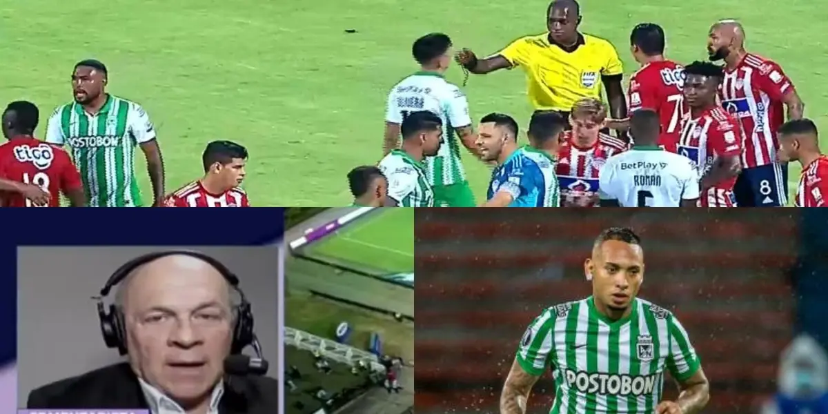 Carlos Antonio Vélez mandó sus comentarios sobre la eliminación de Atlético Nacional en la Copa Colombia 2022.
