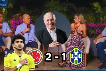 Carlos Antonio Vélez predijo el triunfo de Colombia contra Brasil.