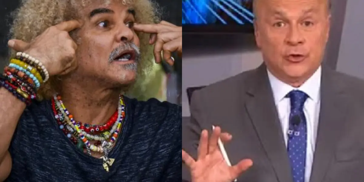 Carlos Antonio Vélez refutó unos comentarios de Carlos Valderrama.