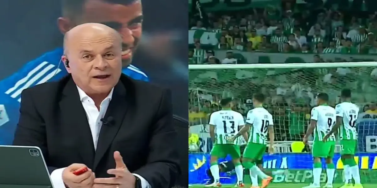 Carlos Antonio Vélez se despachó contra Atlético Nacional tras el desastroso partido que hicieron contra Millonarios FC en Medellín.