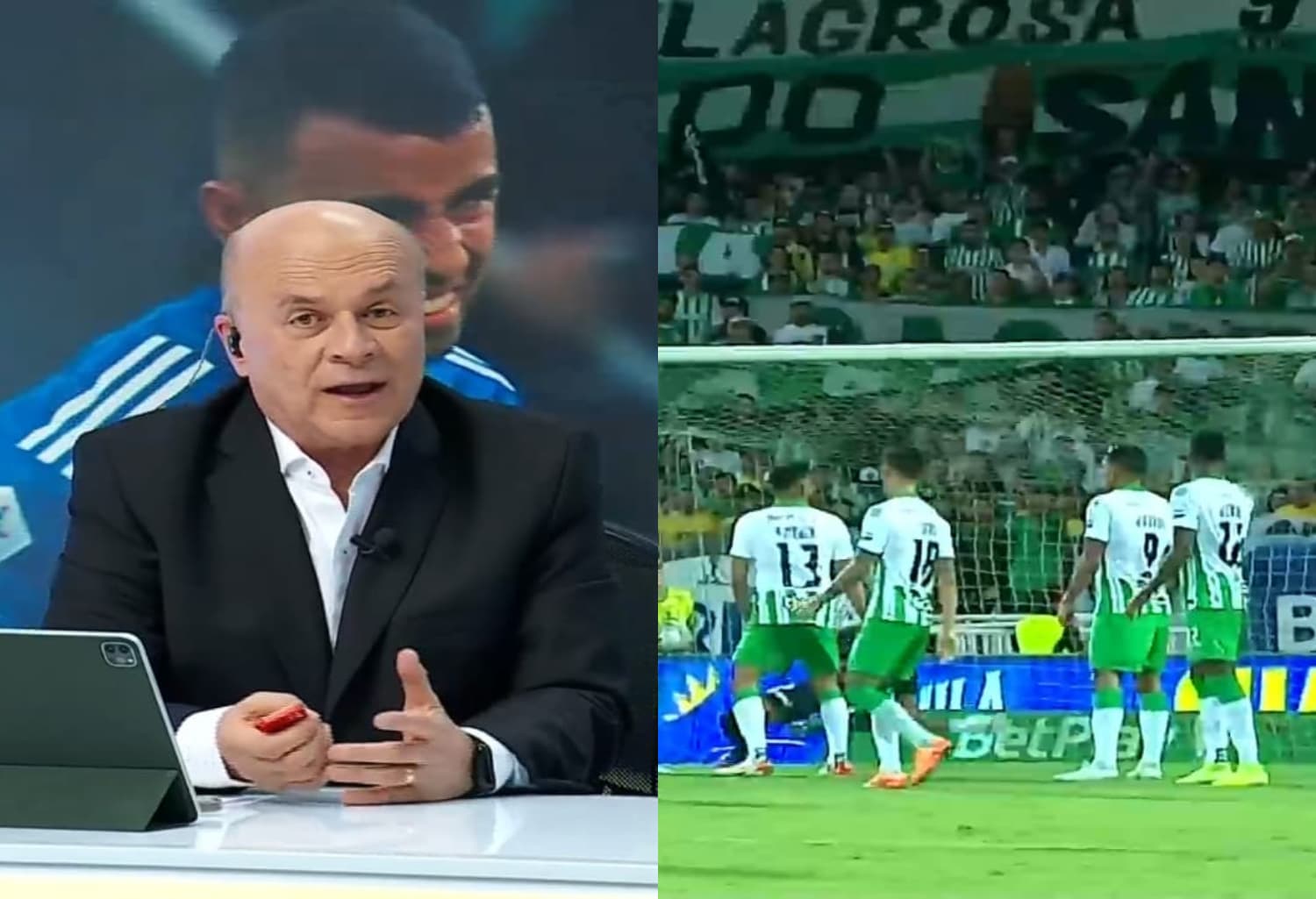 Carlos Antonio Vélez se despachó contra Atlético Nacional tras el desastroso partido que hicieron contra Millonarios FC en Medellín.