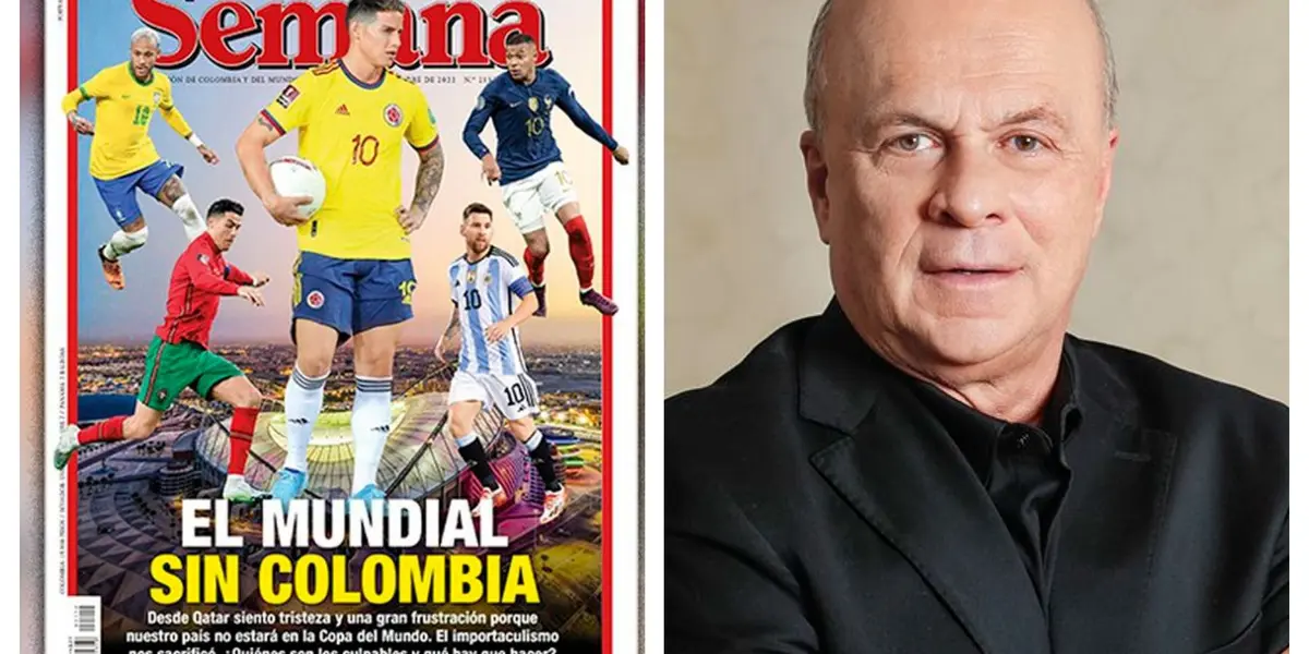 Carlos Antonio Vélez en una de sus últimas editoriales le lanzó duras críticas a la Selección Colombia que no clasificó al Mundial de Qatar 2022.