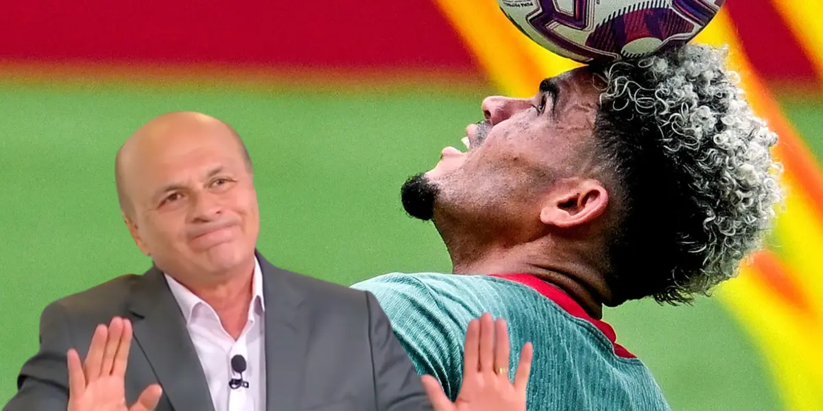 Carlos Antonio Vélez y el futuro de Luis Díaz Foto: Captura de Win Sports y LFC