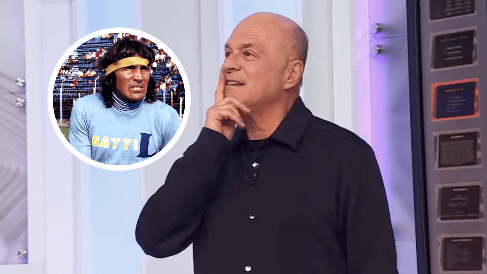Carlos Antonio Vélez y Hugo Gatti Foto: Boca Juniors y Captura de Win Sports