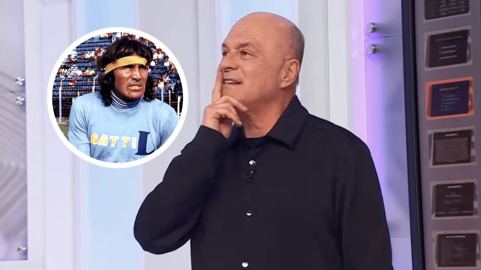 Carlos Antonio Vélez y Hugo Gatti Foto: Boca Juniors y Captura de Win Sports