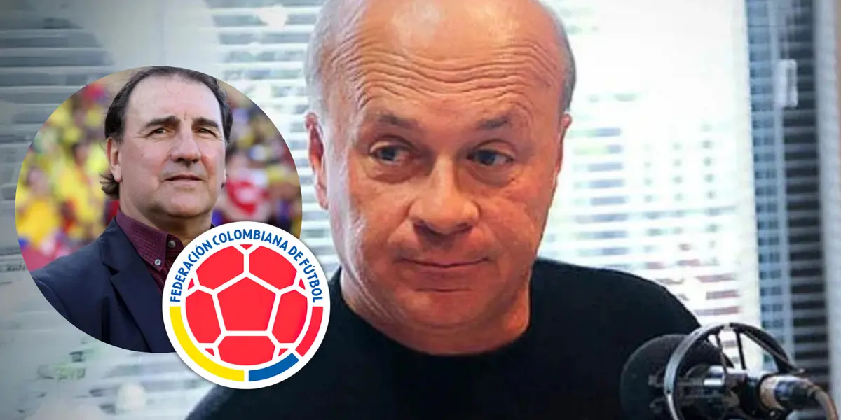 Carlos Antonio Vélez y Néstor Lorenzo Foto: FCF, Escudoteca y RCN radio