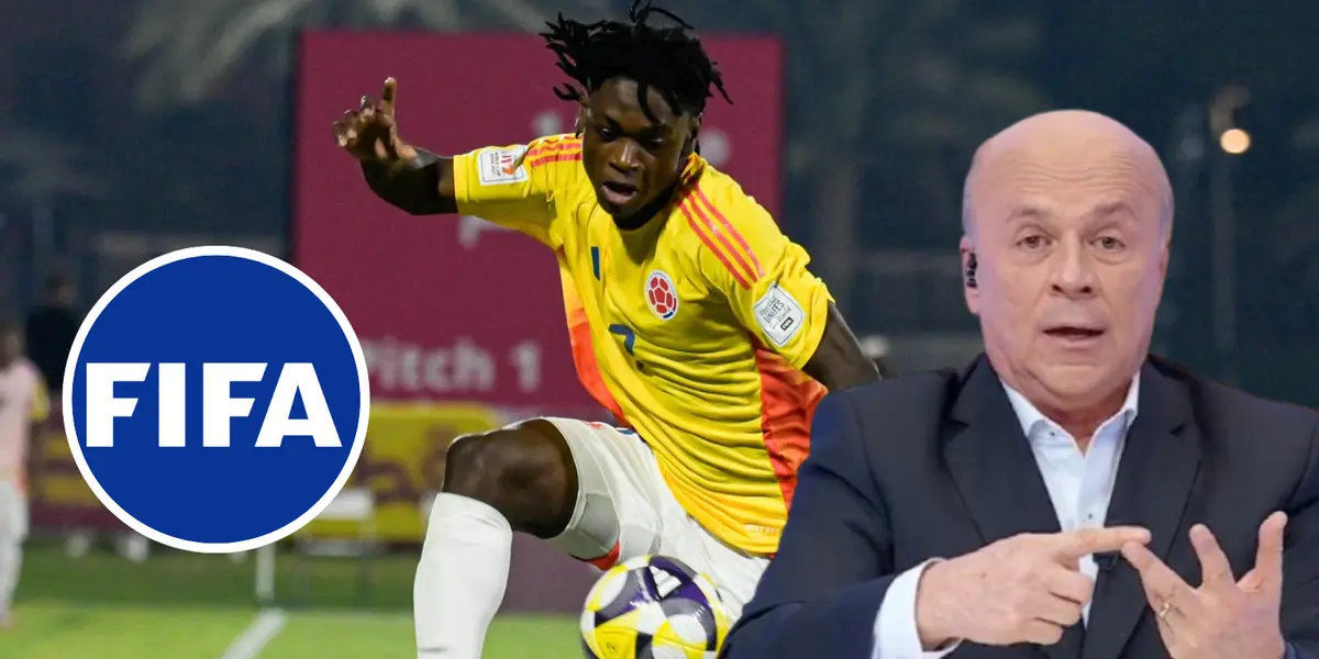 Carlos Antonio Vélez y su mensaje a la FIFA tras el Mundial Sub 17 Foto: FCF, FIFA y CAV