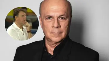 Carlos Antonio Vélez y su sentencia a Néstor Lorenzo Foto: CAV y captura de Gol Caracol