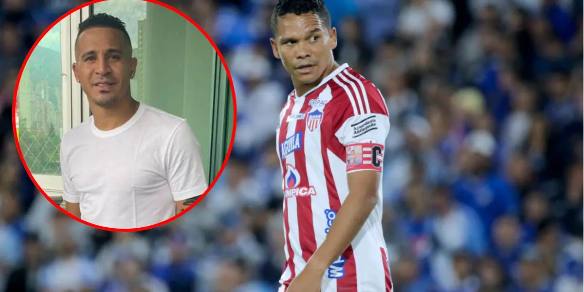 Carlos Bacca con la camiseta del Junior - Fotos: Transfermarkt, Publimetro
