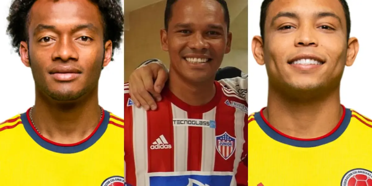 Carlos Bacca dio detalles de lo que podría hacer el Junior FC para fichar a Juan Guillermo Cuadrado y Luis Muriel.