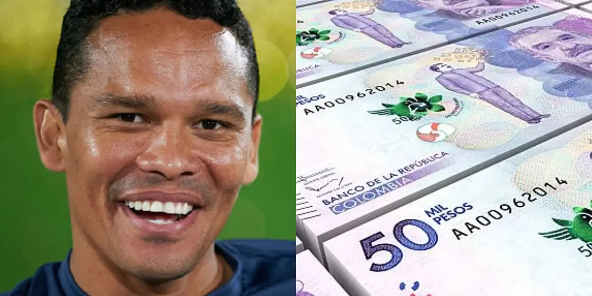 Carlos Bacca es el jugador mejor pagado en Colombia y en silencio le da una lección de humildad a sus críticos.