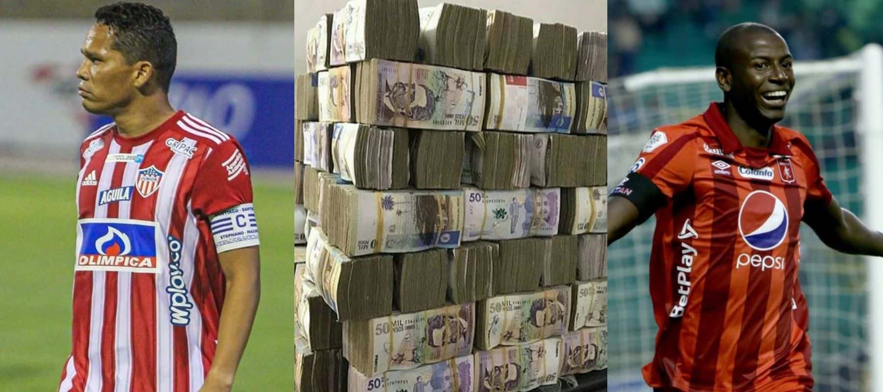 Carlos Bacca gana un millonario sueldo de Junior donde viene siendo tronco