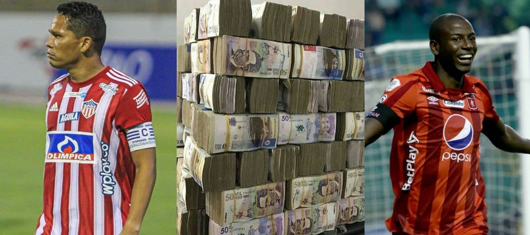 Carlos Bacca gana un millonario sueldo de Junior donde viene siendo tronco