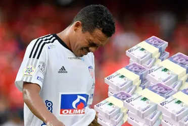 Carlos Bacca pasa por una dura sequía en el Junior FC.