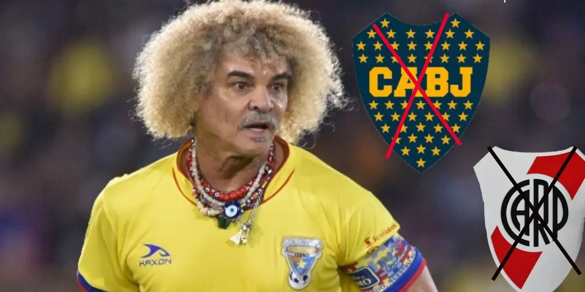 Carlos El Pibe Valderrama estuvo muy cerca de jugar en Argentina