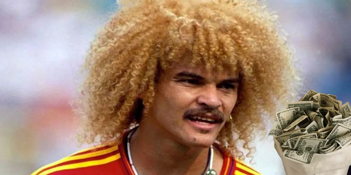 Carlos El Pibe Valderrama Foto: FIFA y Pexels