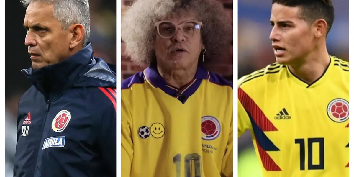 Carlos el Pibe Valderrama se refirió sobre la derrota de la Selección Colombia ante Perú y le envío un mensaje a James Rodríguez por su actitud al finalizar el partido.