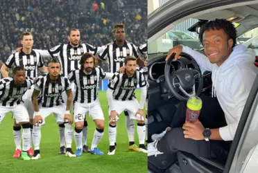 Carlos Tevez y Cuadrado coincidieron en el año 2015 cuando Juventus llegó a la final de Champions League, por eso su bienvenida en Turín fue por todo lo alto. 
