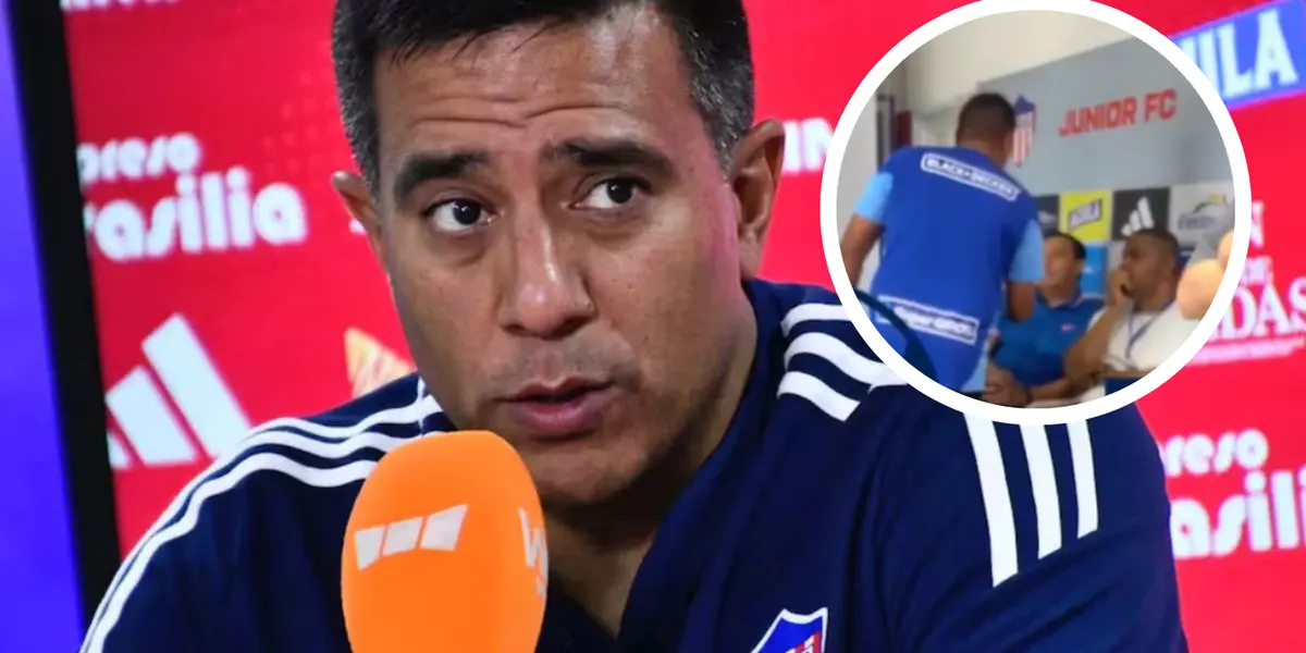 Carlos Vaca habla de la interna en Junior tras la pelea entre Farías e Illera Foto: Junior FC y Captura de X