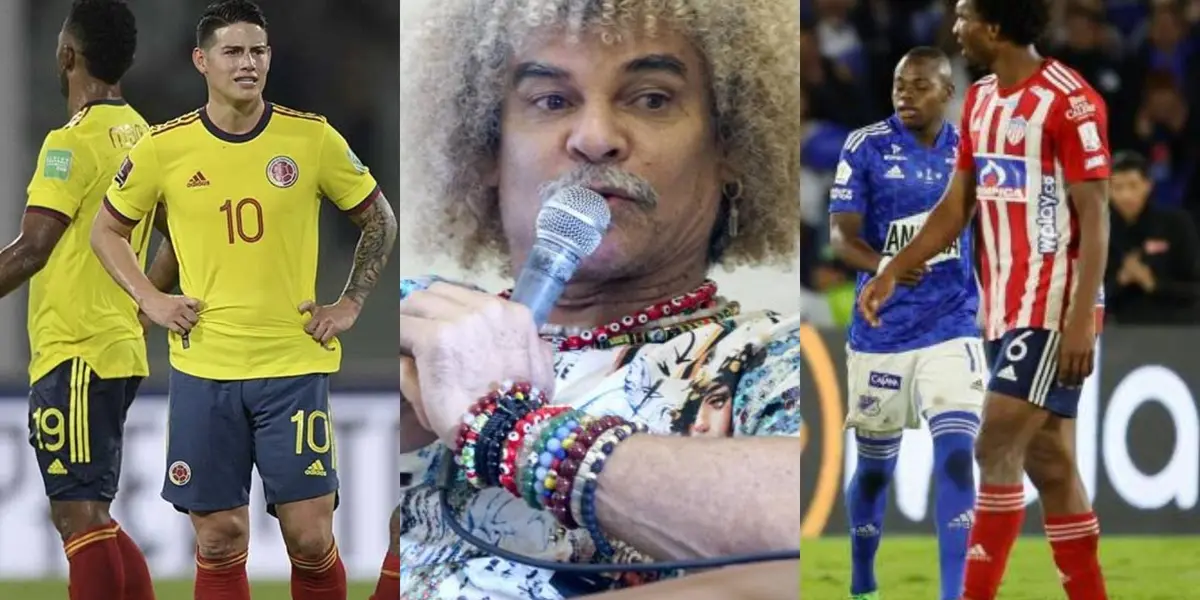 Carlos Valderrama aparte de la Selección Colombia y Junior, comentó acerca de dos equipos de los cuales esperaba más en este año 2022.