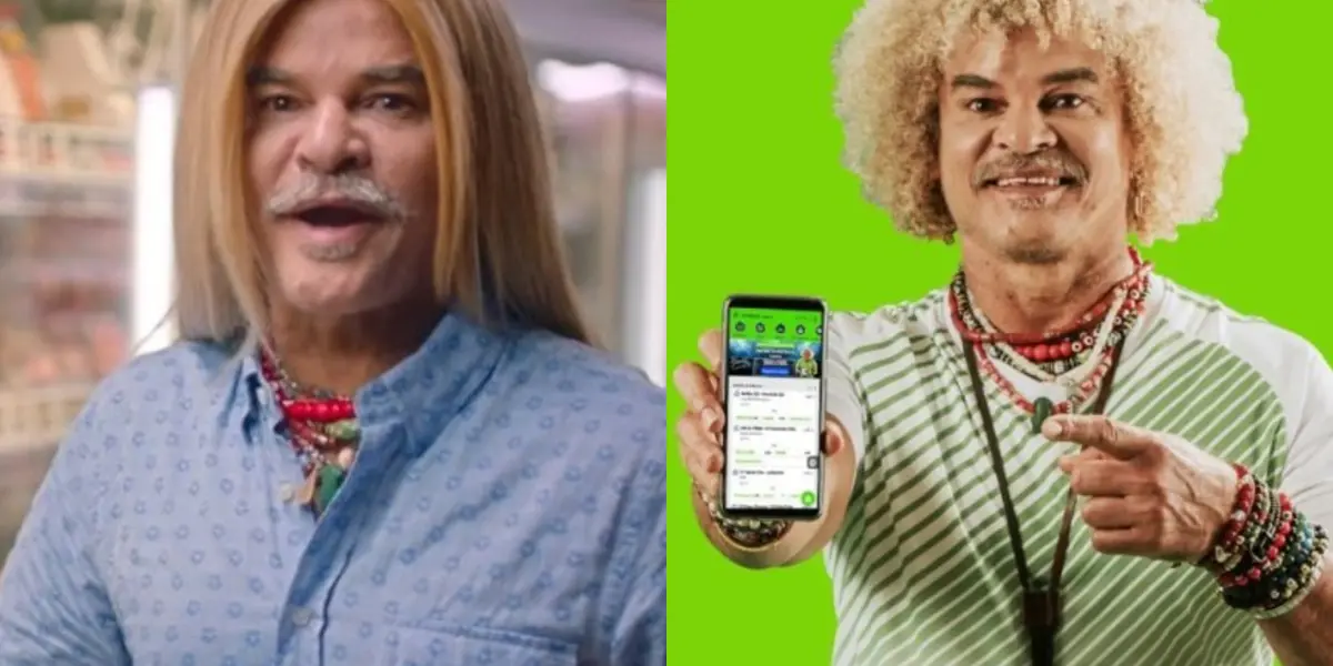 Carlos Valderrama es imagen de la empresa de apuestas Codere Colombia y lanzaron una campaña donde en solo tres pasos las personas pueden ganarse $100 mil pesos colombianos, fácil y sin despeinarse.