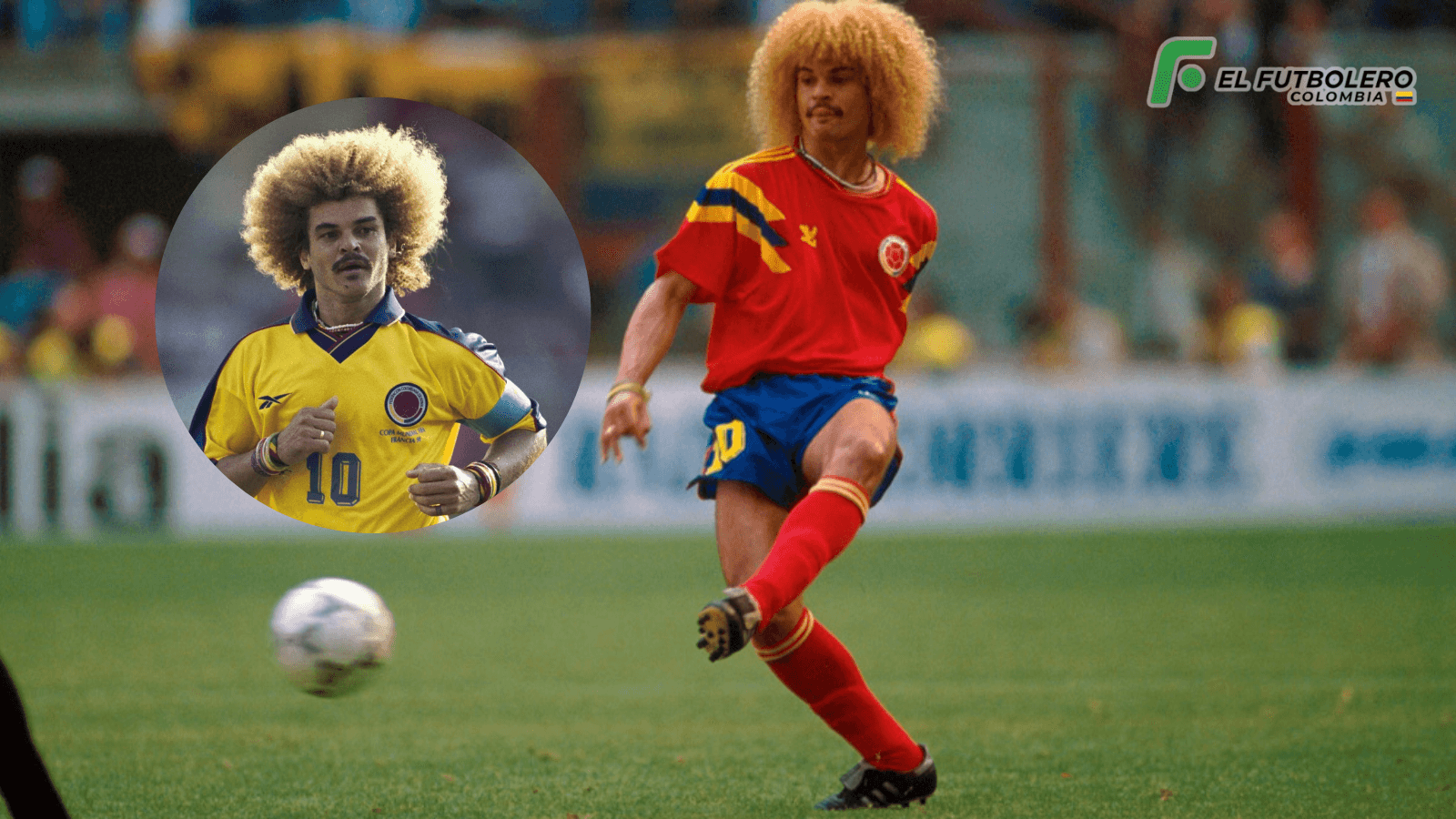Carlos Valderrama Foto: Transfermarkt y La Opinión