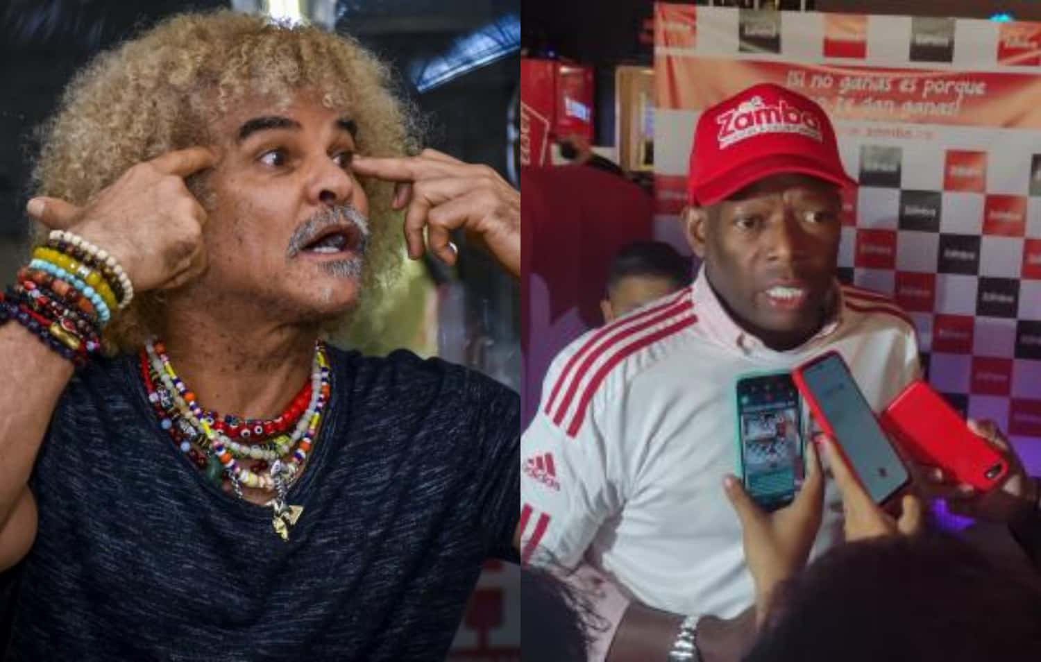 Carlos Valderrama nunca pudo replicar unas de las características de Faustino Asprilla en el campo de juego.