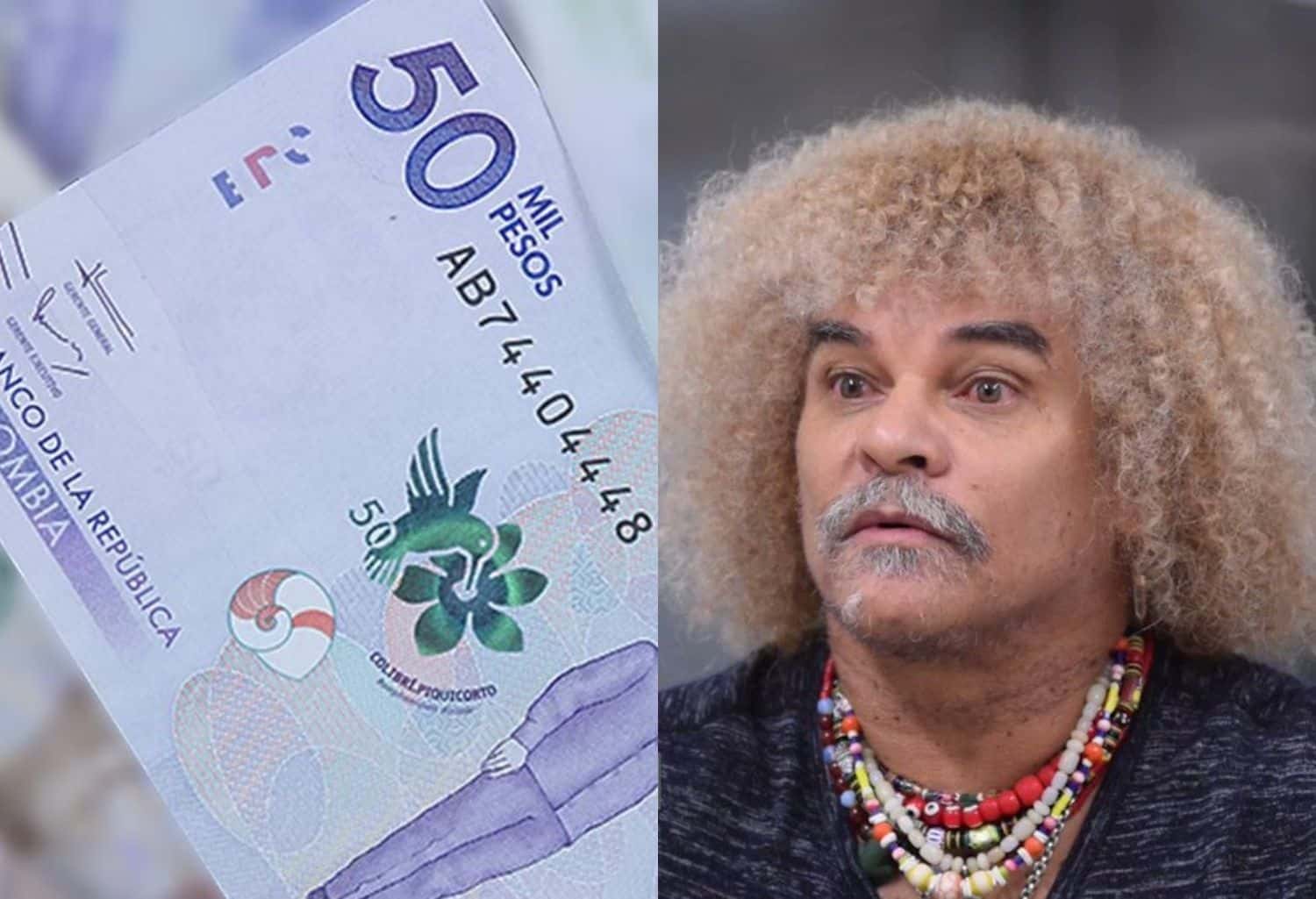 Carlos Valderrama en su carrera tiene la anécdota de haberle mostrado un billete de $50 mil pesos a un árbitro colombiano que lo estaba perjudicando en un juego a su juicio.