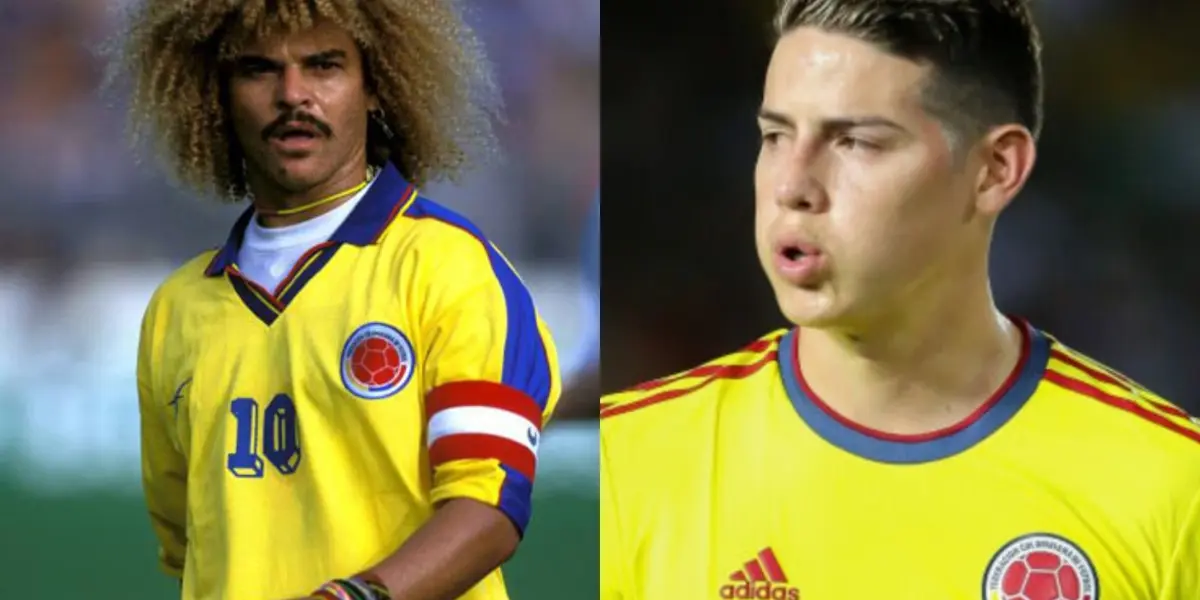 Carlos Valderrama tiene un récord personal en las participaciones en Mundiales que James Rodríguez jamás alcanzará.