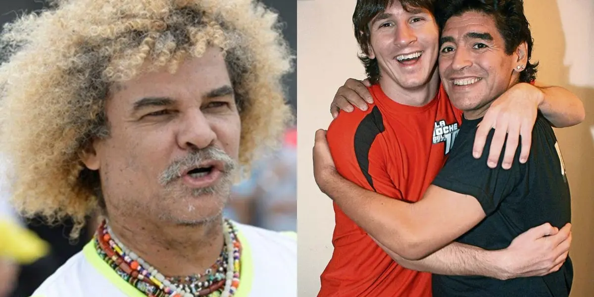 Carlos Valderrama tuvo un emotivo gesto en honor a Maradona y Argentina apenas llegó a Qatar en donde estará trabajando.