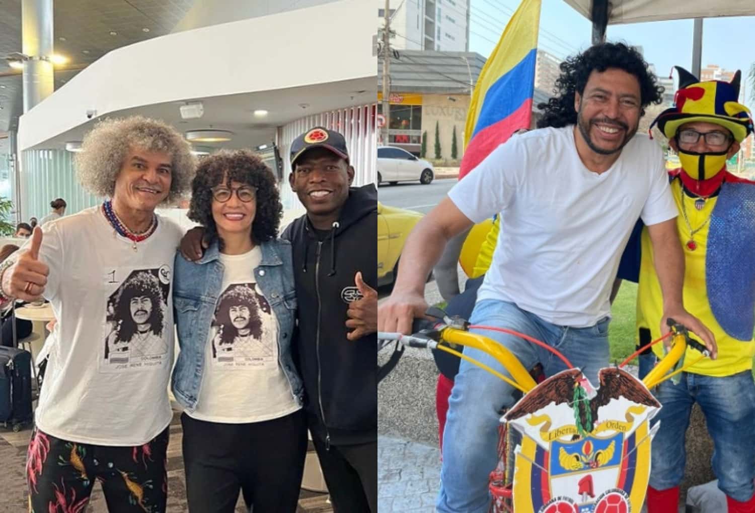 Carlos Valderrama tuvo un gesto con René Higuita en su último viaje a Europa y el ex arquero de la Selección Colombia se conmovió.