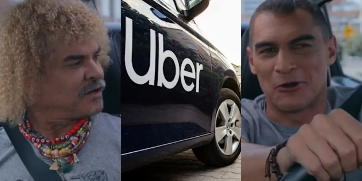 Carlos Valderrama y Faryd Mondragón entre las empresas que han anunciado tienen en su haber a la compañía Uber y hay una graciosa anécdota.