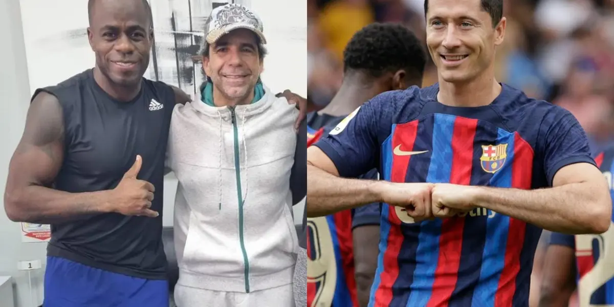 Carmelo Valencia colgó los guayos, está tranquilo en el llamado día después y presumió un lujo a lo Robert Lewandowski.