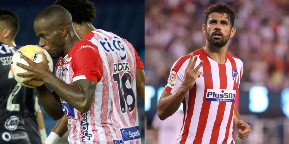 Carmelo Valencia está en su segunda época de oro, corre y juega como un juvenil. Mira lo que ha realizado para tener la puntería tan afinada como la de Diego Costa