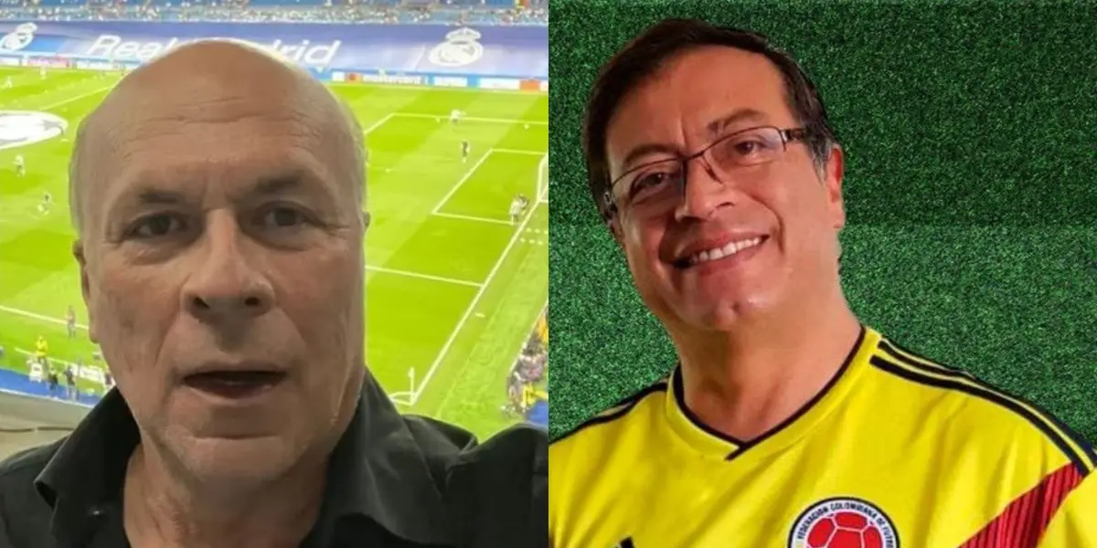 Caros Antonio Vélez le mandó un mensaje claro a Gustavo Petro por un tema relacionado con la camiseta de la Selección Colombia.