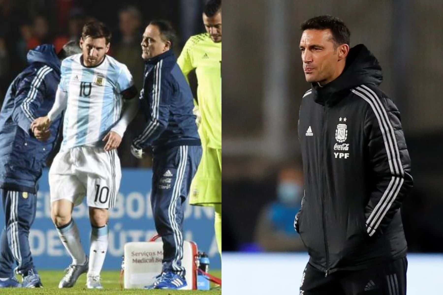 Casi lesionan a Lionel Messi antes del Mundial de Qatar 2022.