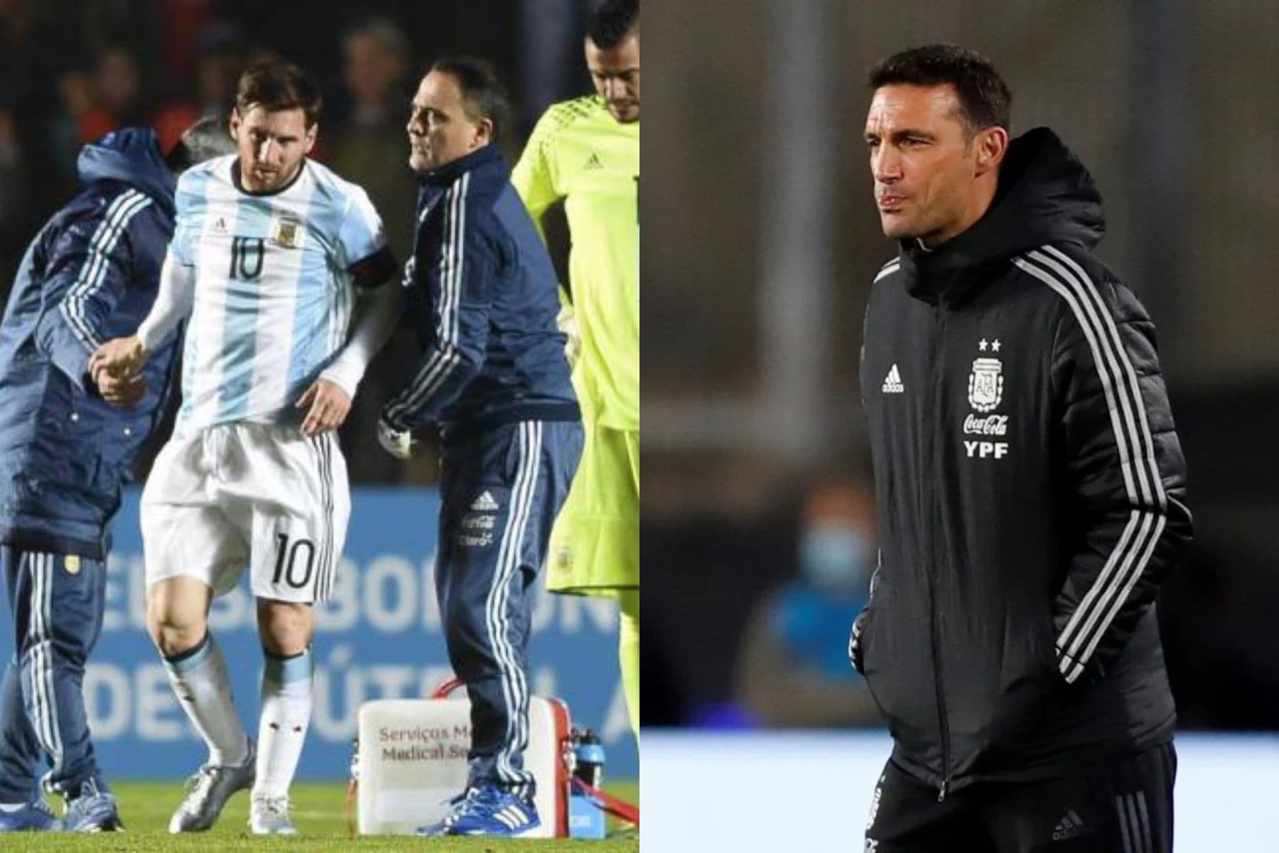 Casi lesionan a Lionel Messi antes del Mundial de Qatar 2022.