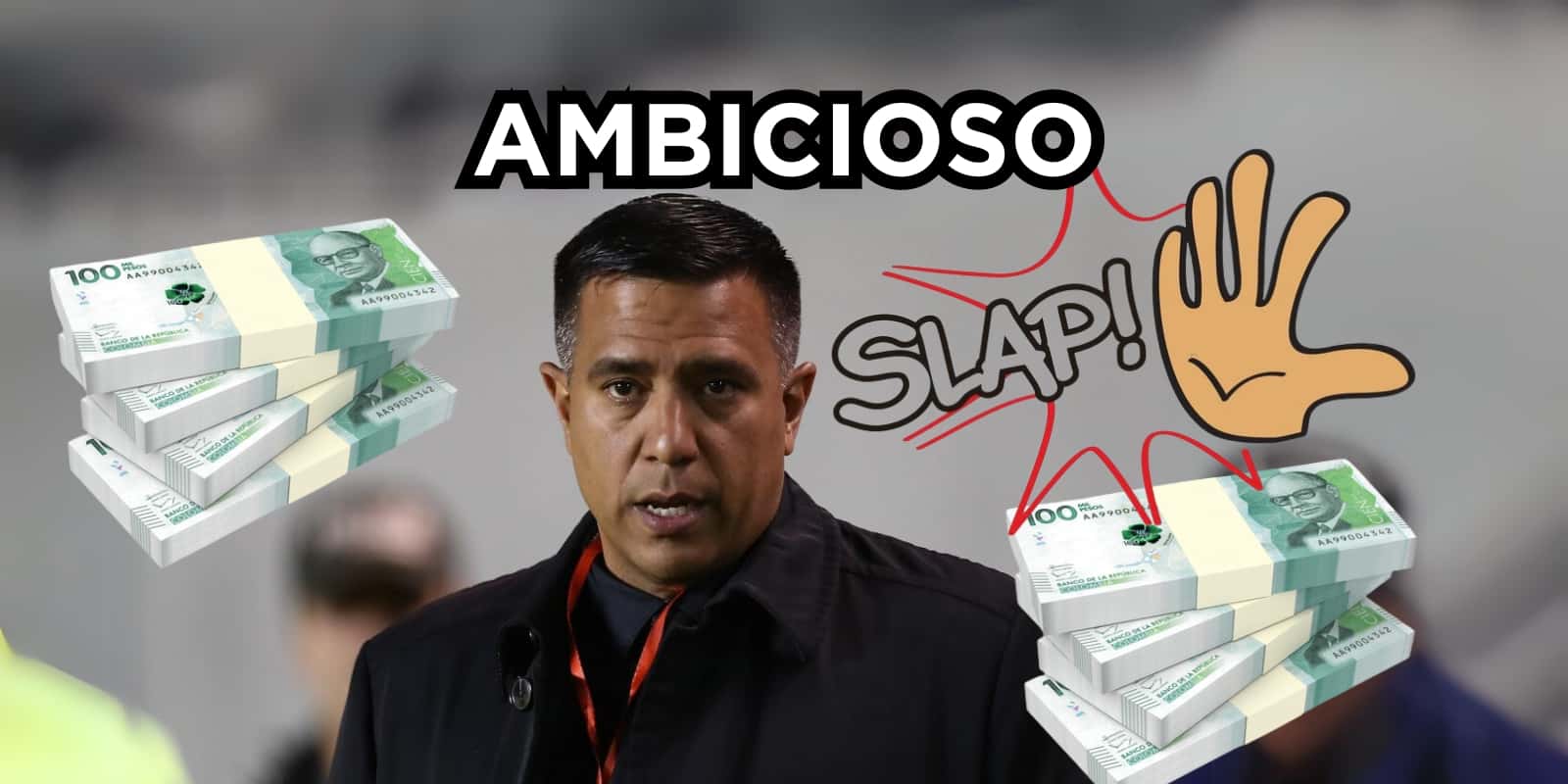 César Farías recibió una cachetada en Colombia luego de dejar tiradas las Águilas Doradas.