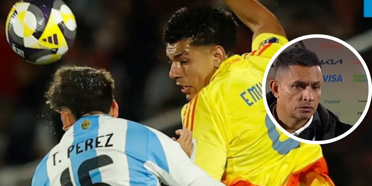 César Torres y su mensaje tras la eliminación de Colombia vs. Argentina Foto: FIFA y Captura de DSports