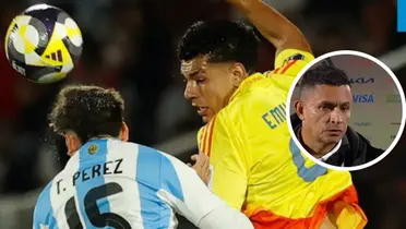 César Torres y su mensaje tras la eliminación de Colombia vs. Argentina Foto: FIFA y Captura de DSports