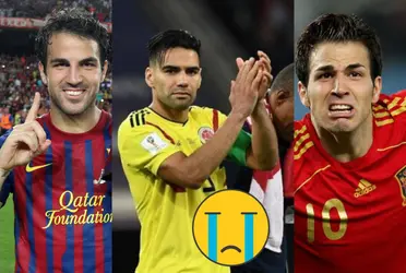 Cesc Fàbregas ex compañero de Radamel Falcao.