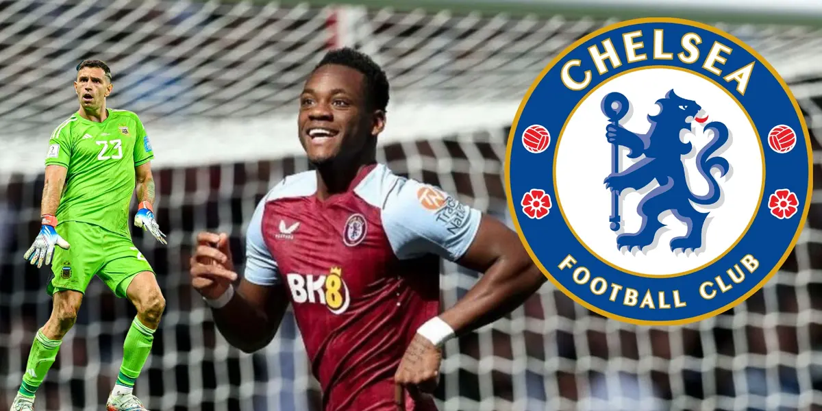 Chao Aston Villa del Dibu, lo que haría Chelsea para llevarse a Jhon Jader Durán