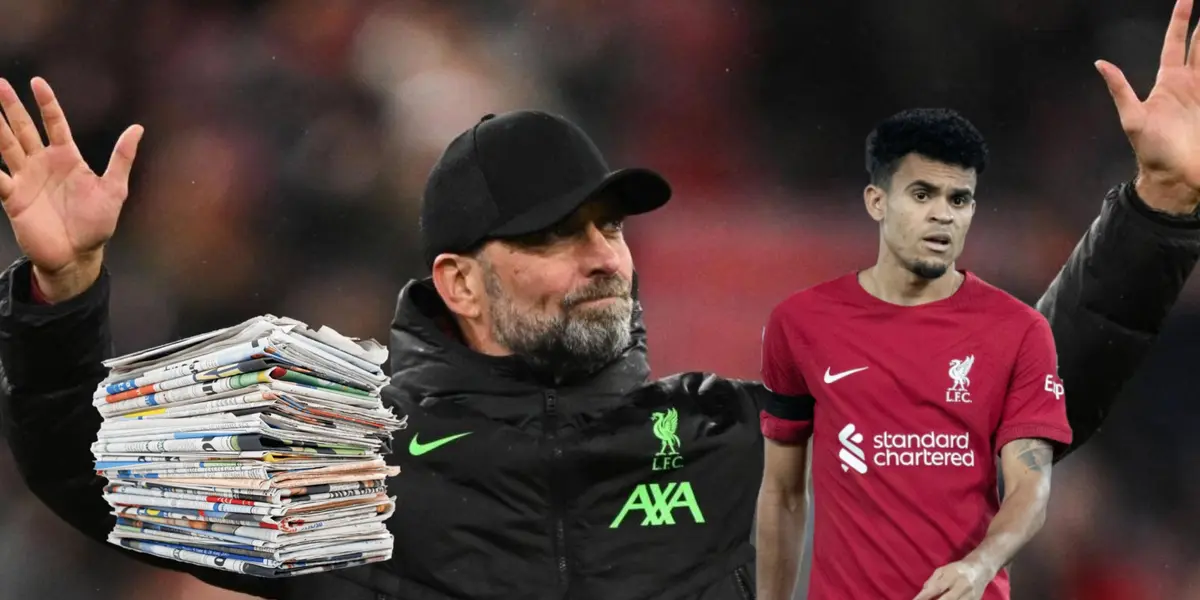 Chao Klopp y la prensa inglesa reveló el nuevo técnico de Liverpool y Luis Díaz