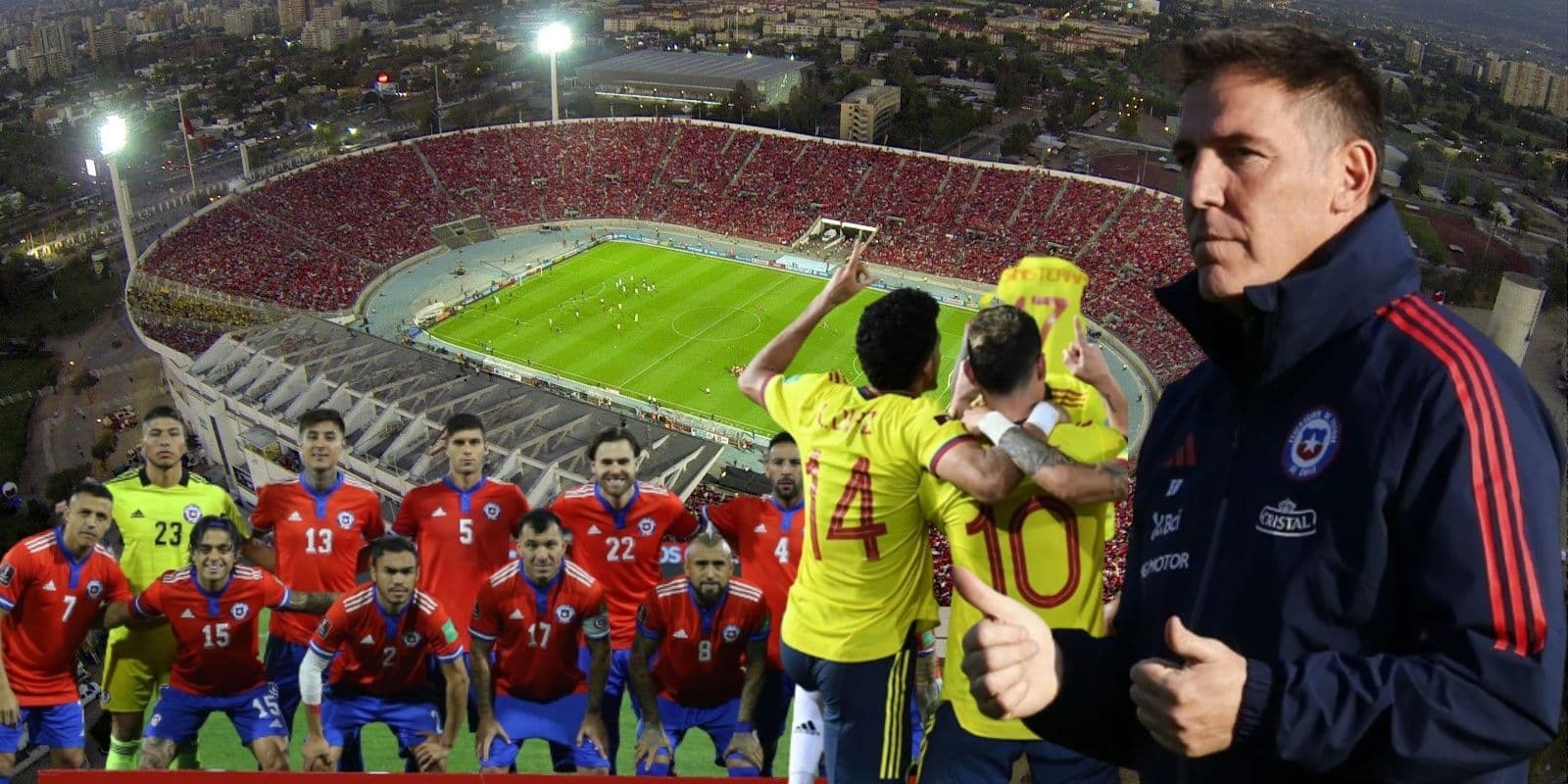 Chile vs Colombia será uno de los duelos más atractivos de la jornada sudamericana